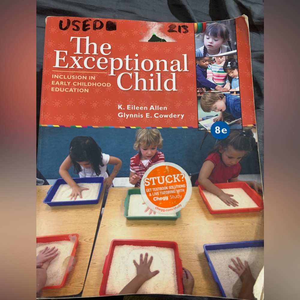 The exceptional child. Inclusion in early childhood education
